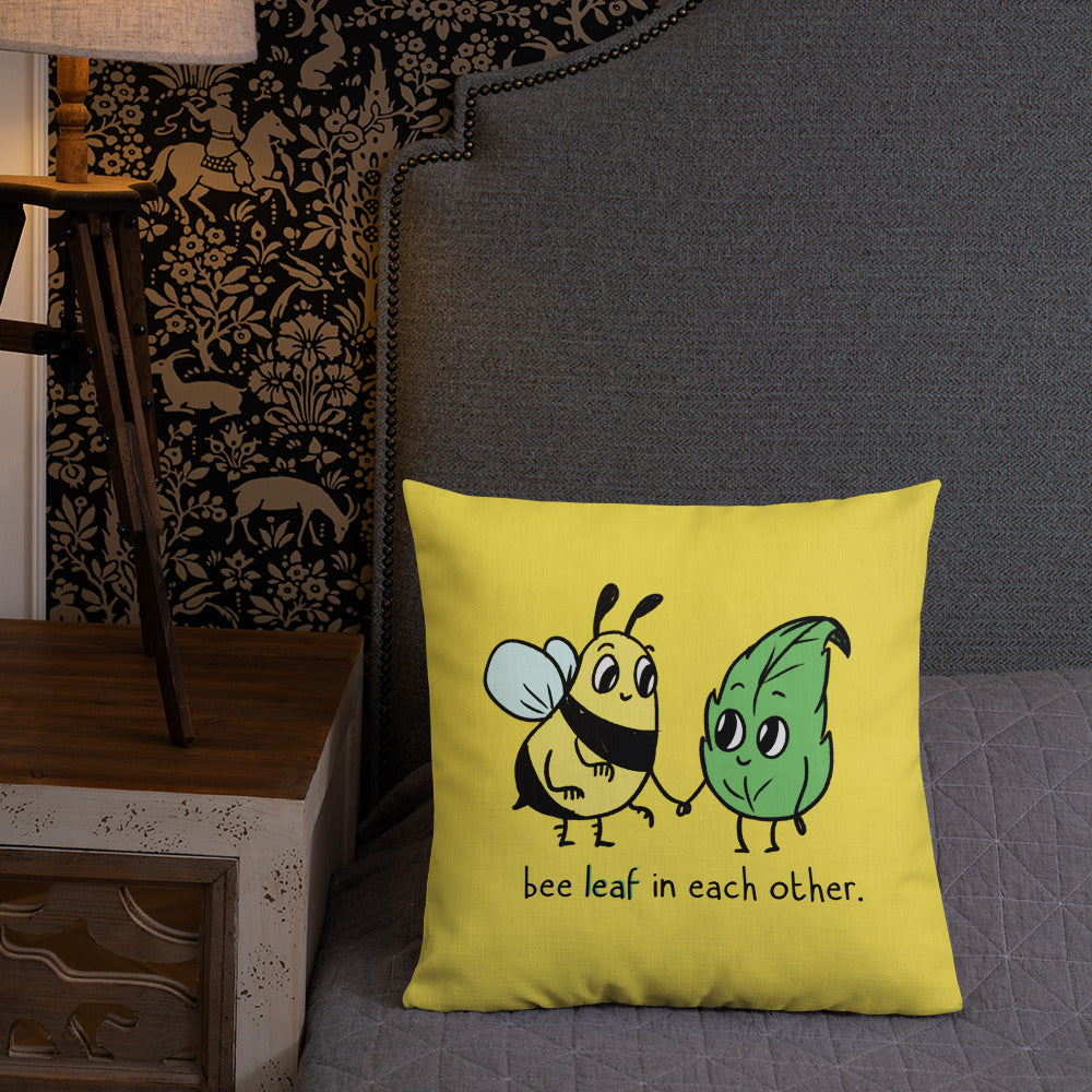 Bee Leaf Premium Pillow