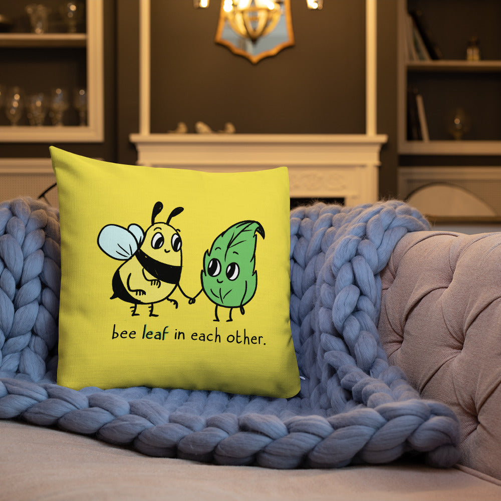 Bee Leaf Premium Pillow
