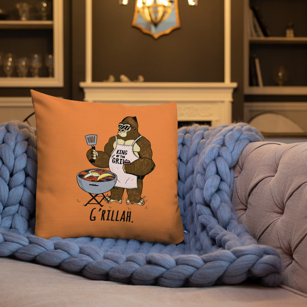 Grilla'h Gorilla Premium Pillow