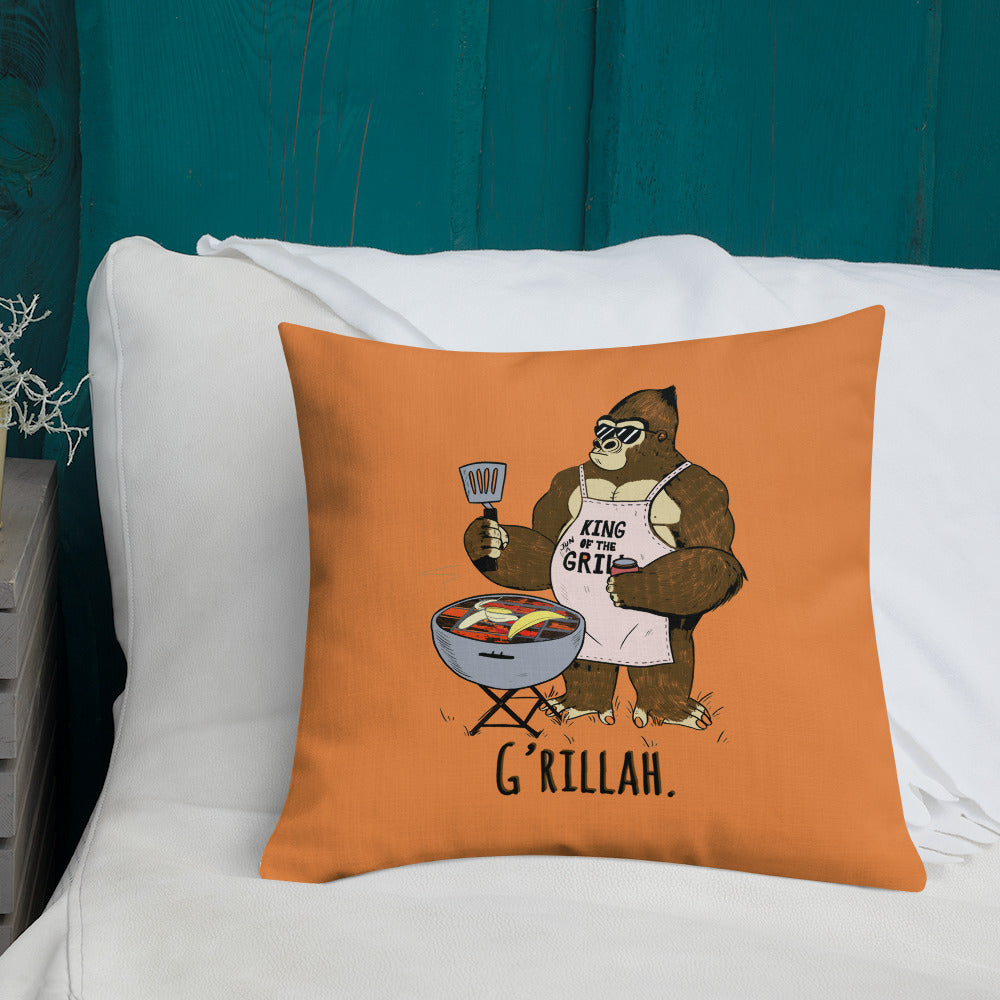 Grilla'h Gorilla Premium Pillow