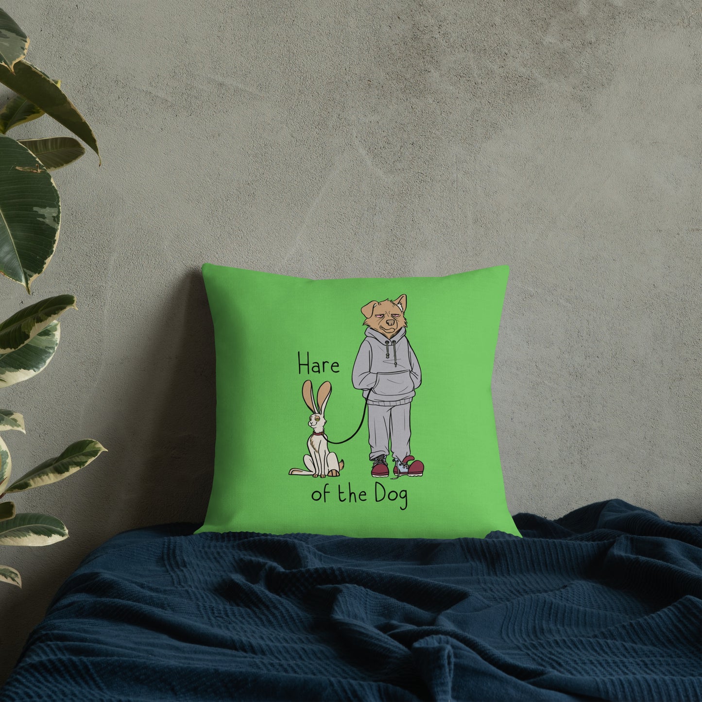 Hair of the Dog Premium Pillow