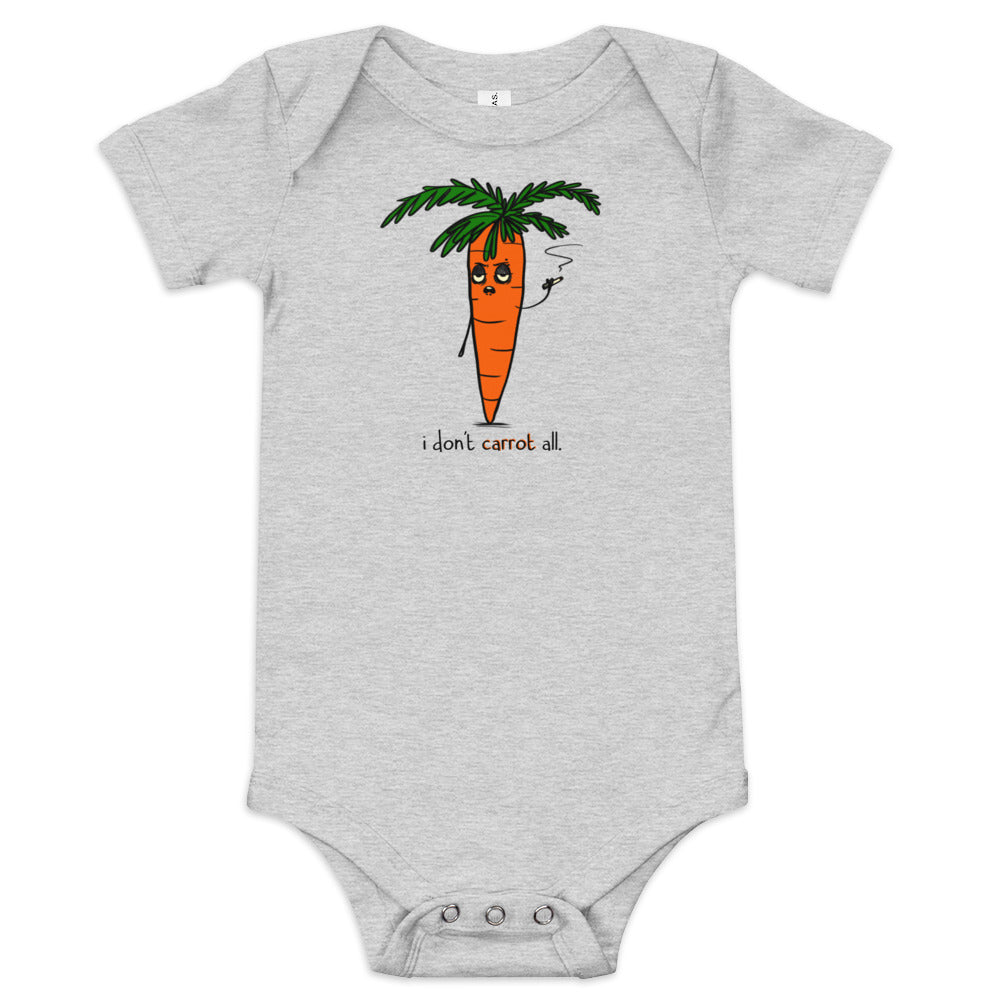 carrot Baby short sleeve onesie