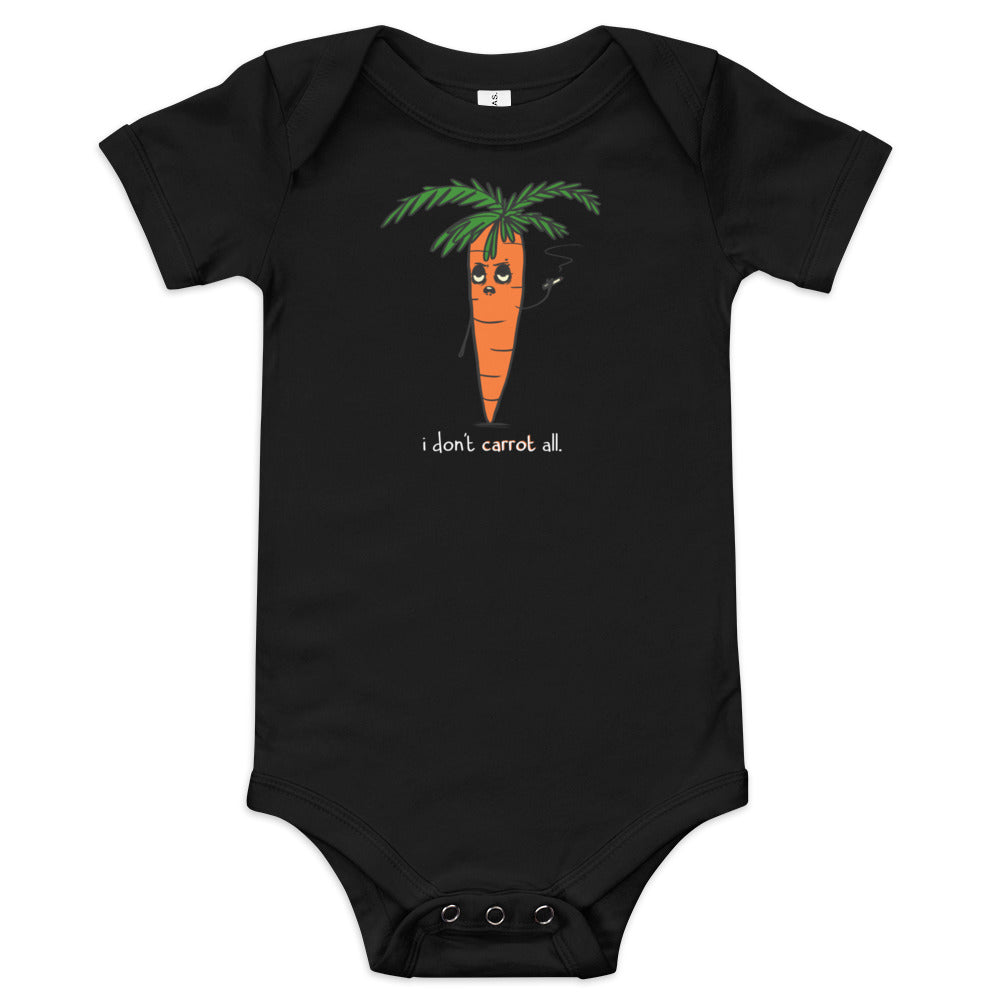 carrot Baby short sleeve onesie