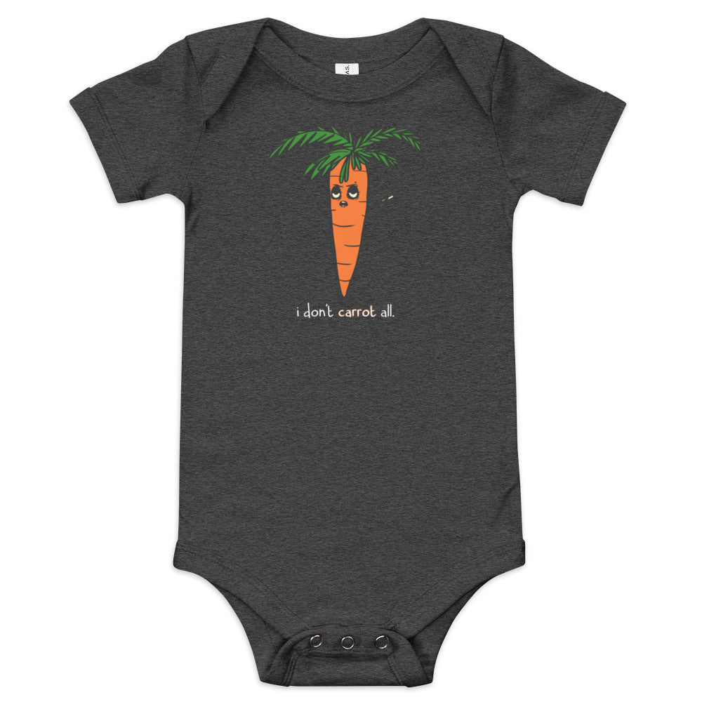carrot Baby short sleeve onesie