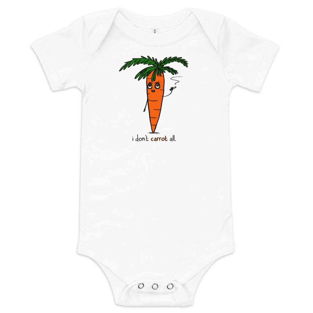 carrot Baby short sleeve onesie