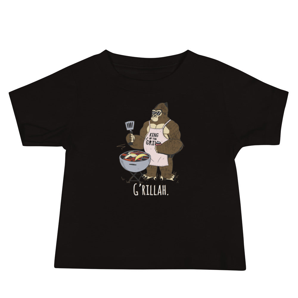 Grillah Gorilla Toddler Short Sleeve Tee