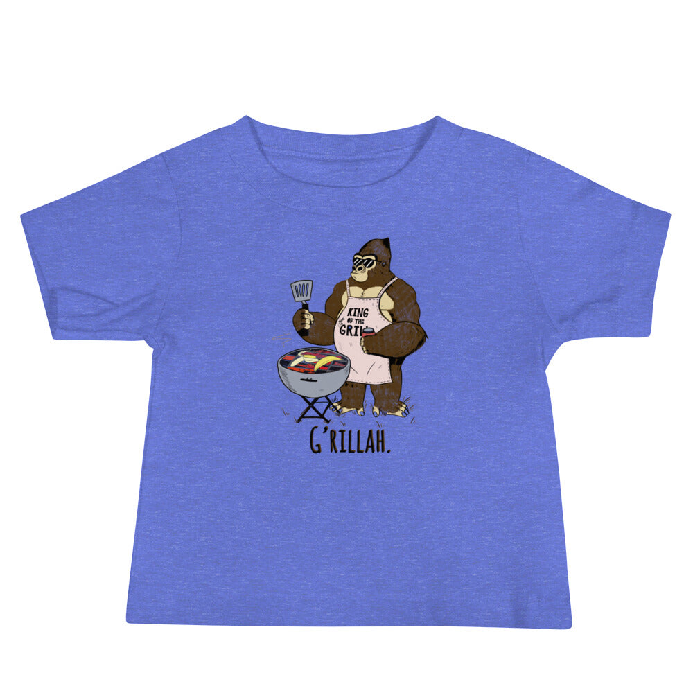 Grillah Gorilla Toddler Short Sleeve Tee