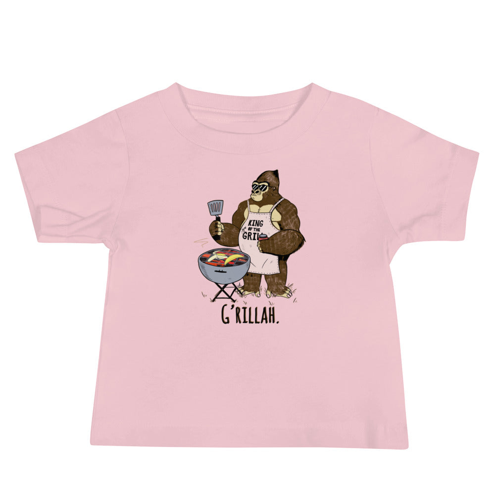 Grillah Gorilla Toddler Short Sleeve Tee