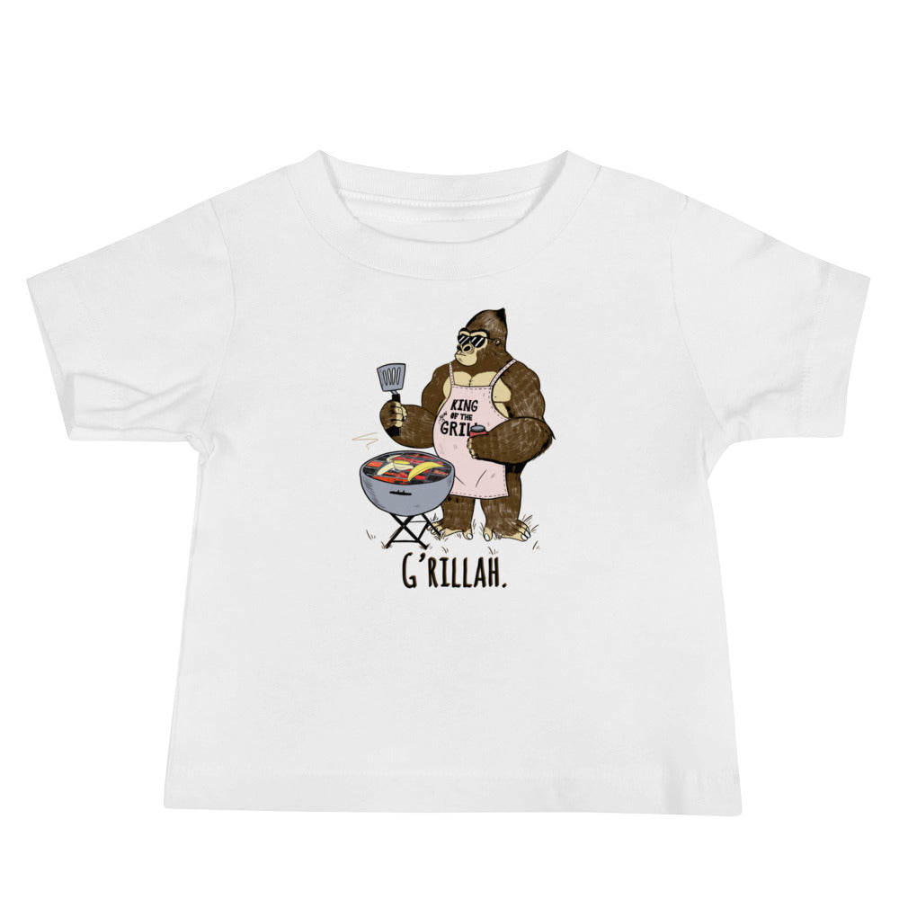 Grillah Gorilla Toddler Short Sleeve Tee