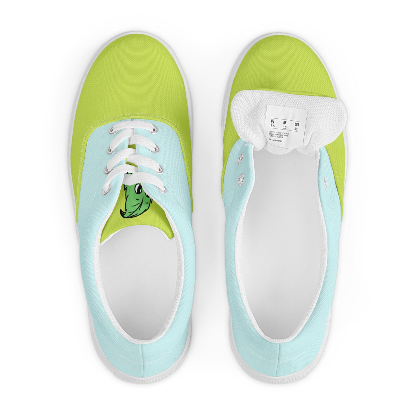 the "Bee Leaf" shoes (men’s sizing)