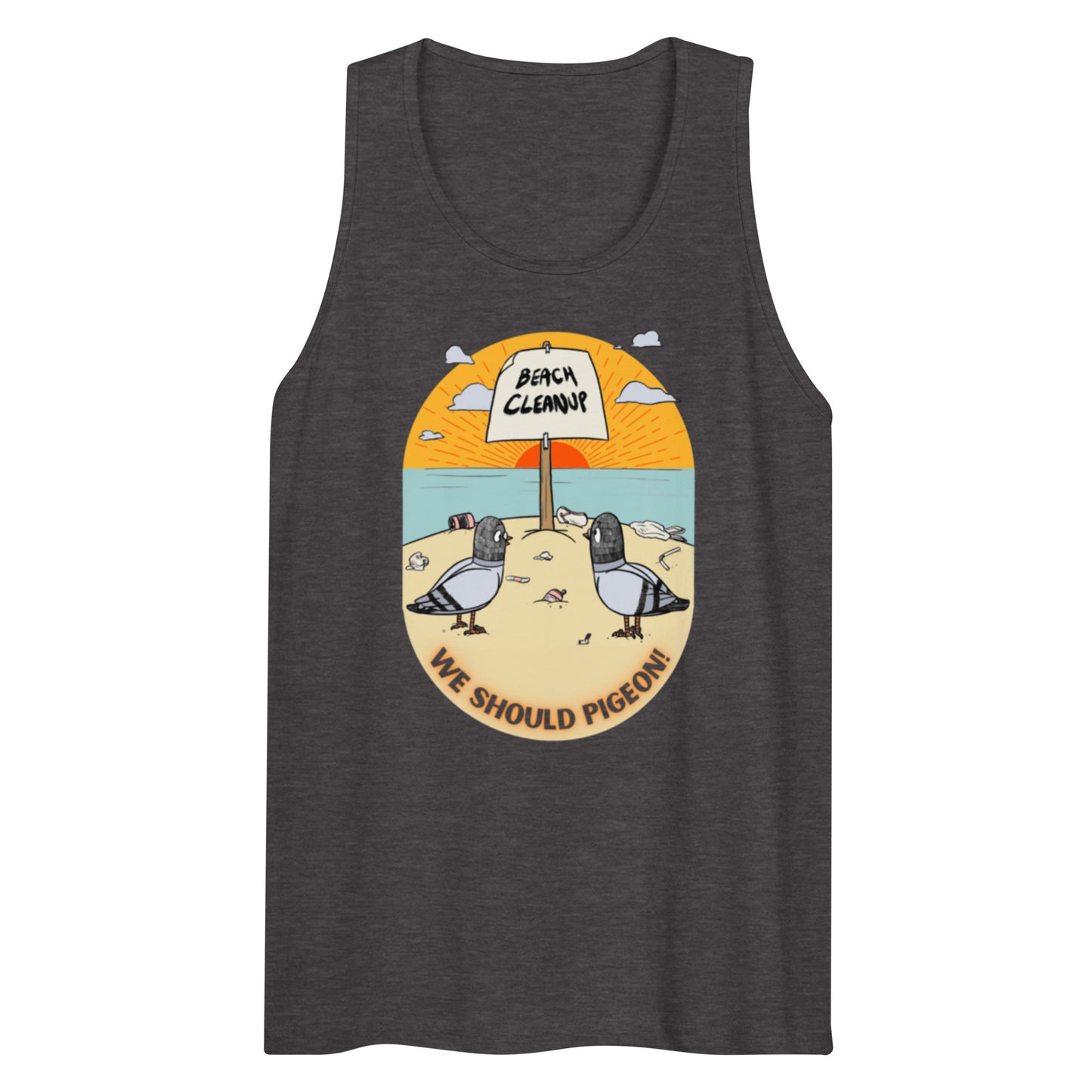 Men’s pigeon tank top