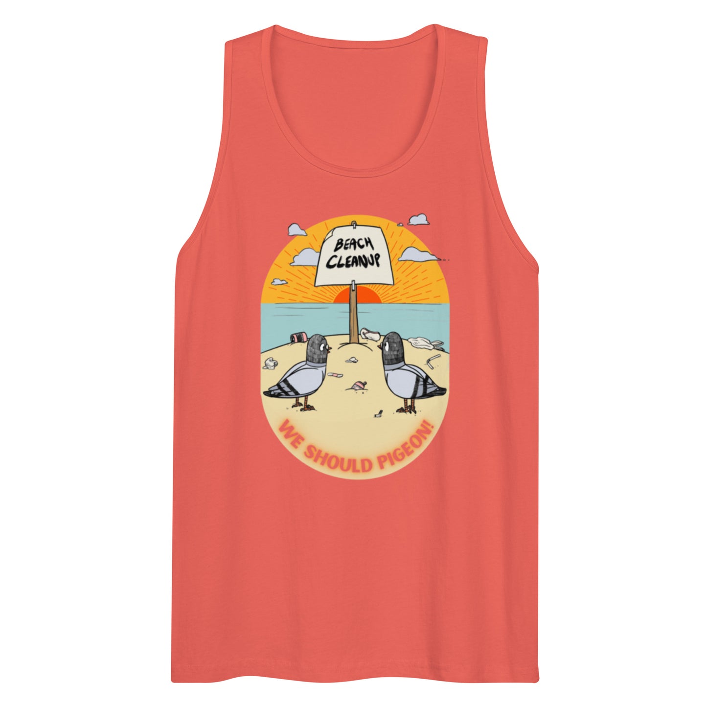 Men’s pigeon tank top