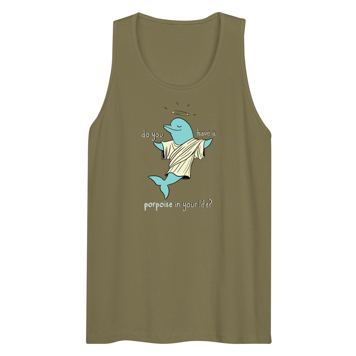 Do you have a porpoise premium tank top