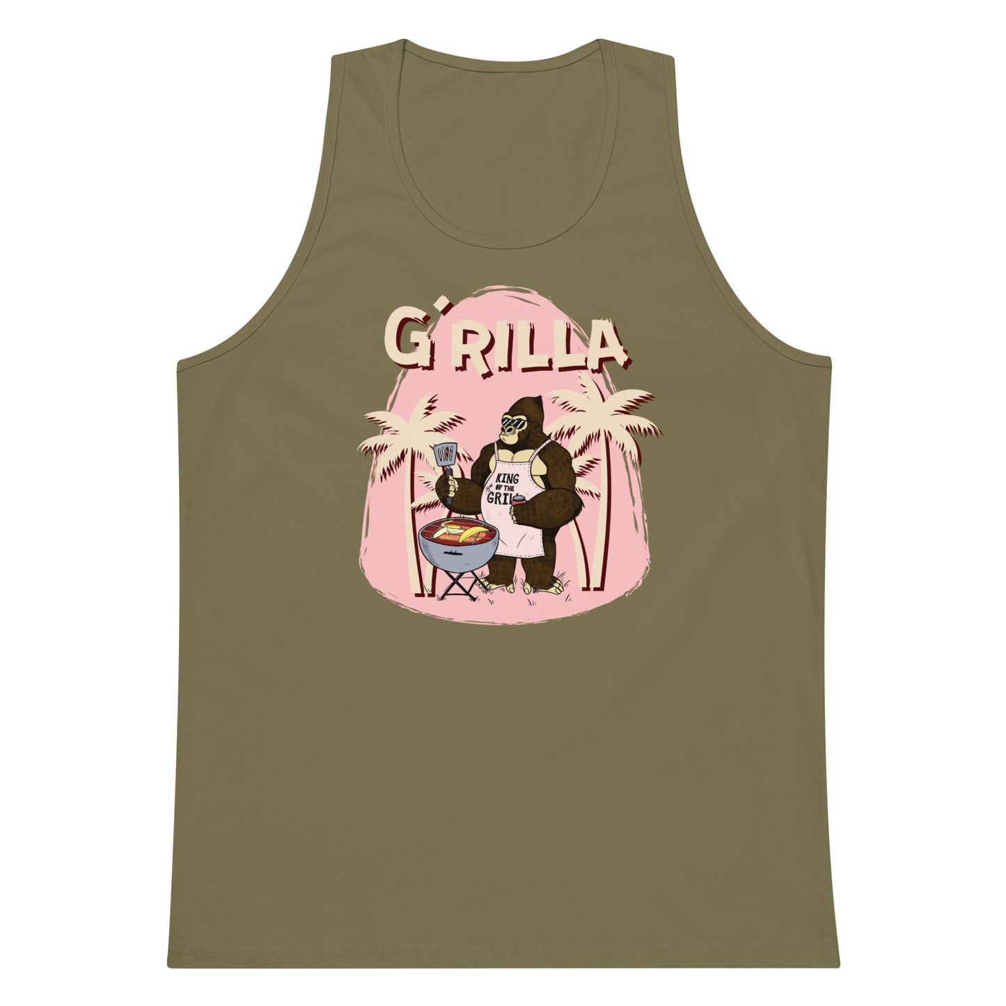 Men’s Gorilla Grilla premium tank top