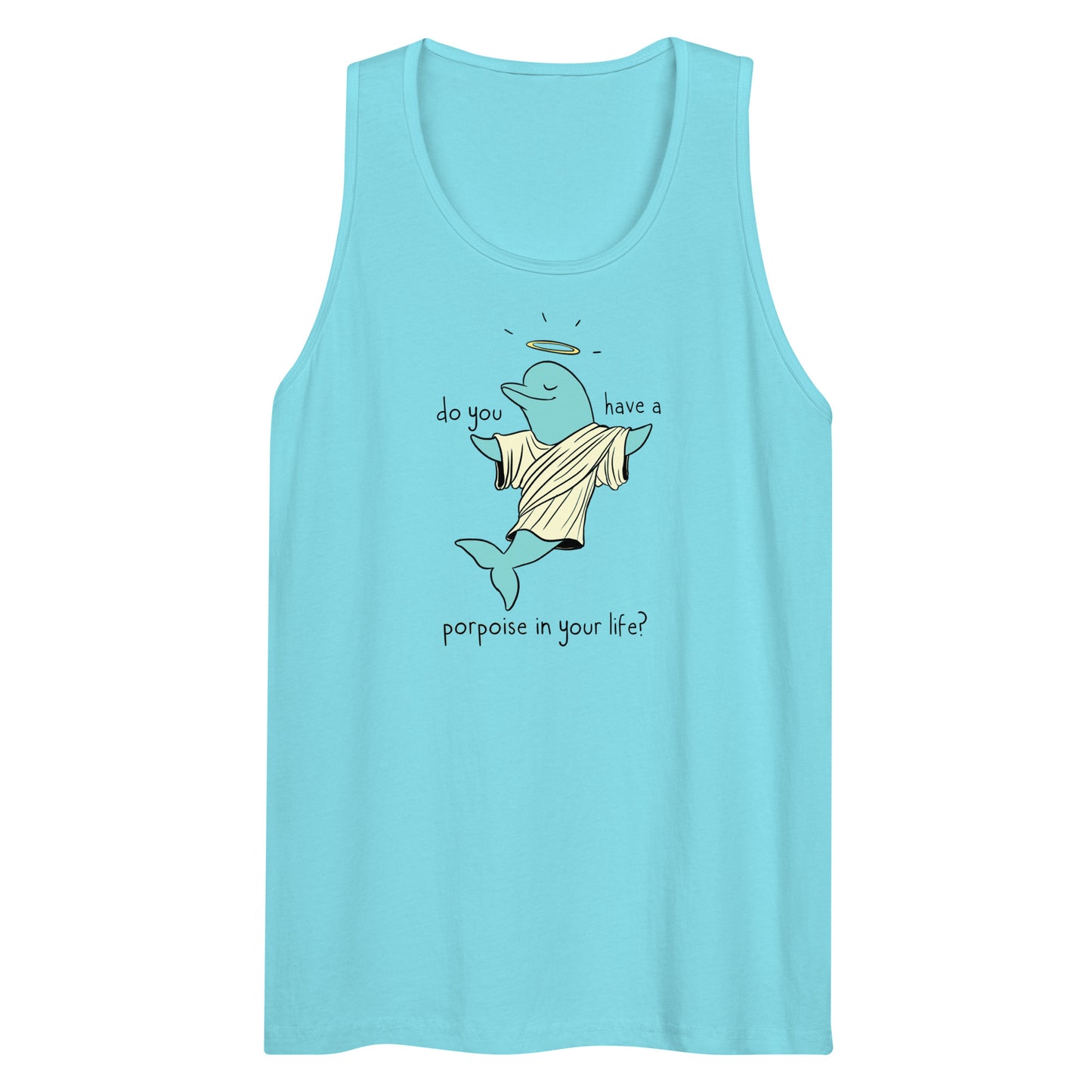 Do you have a porpoise premium tank top