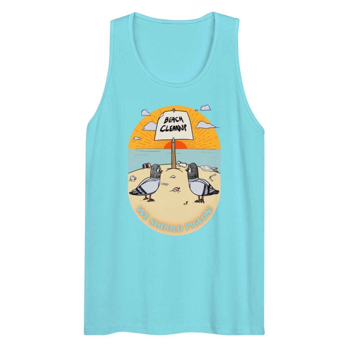 Men’s pigeon tank top