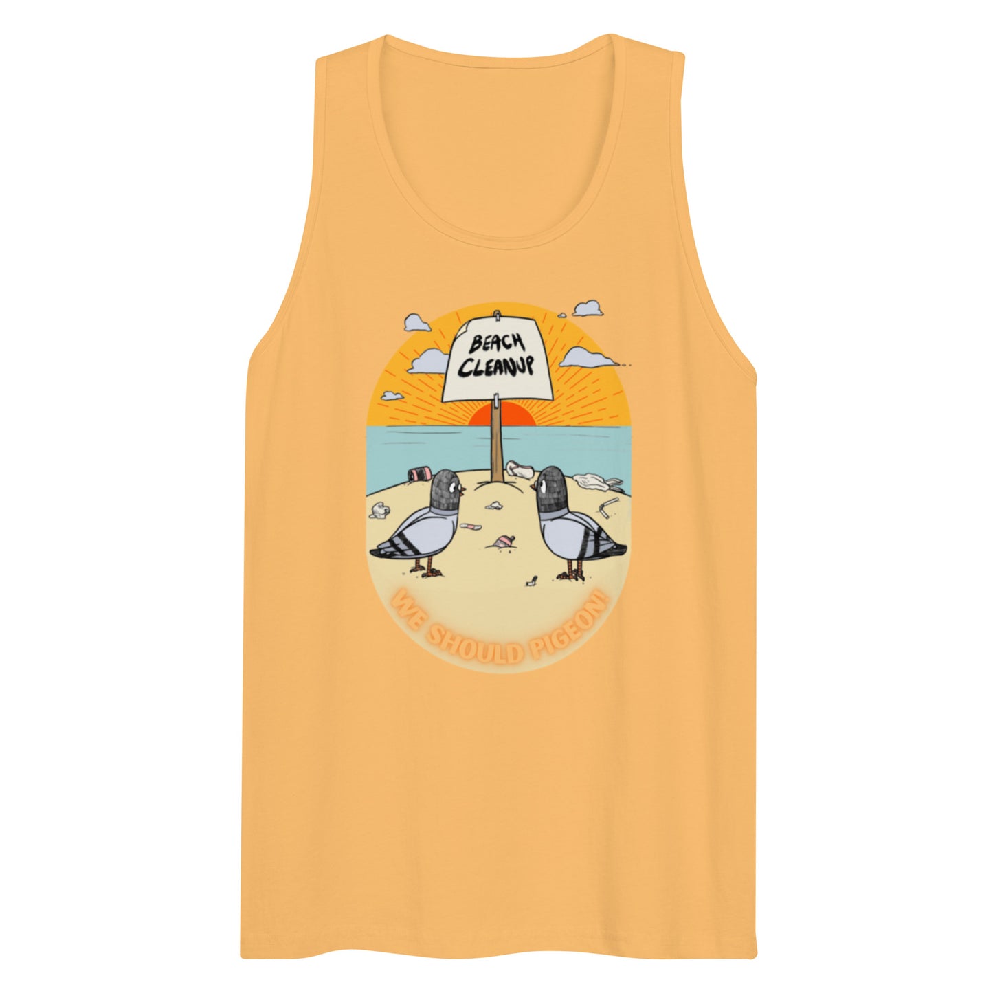 Men’s pigeon tank top