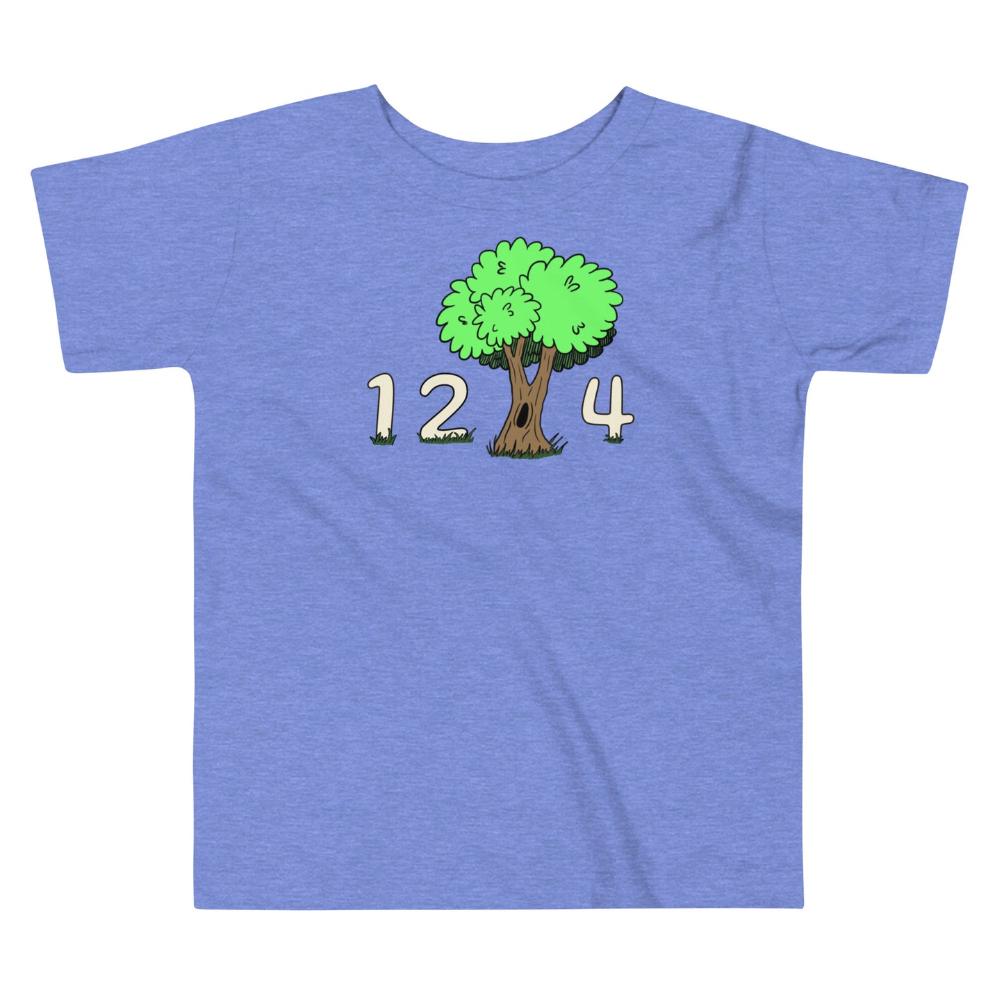 1 2 Tree 4 Toddler Tree Shirt