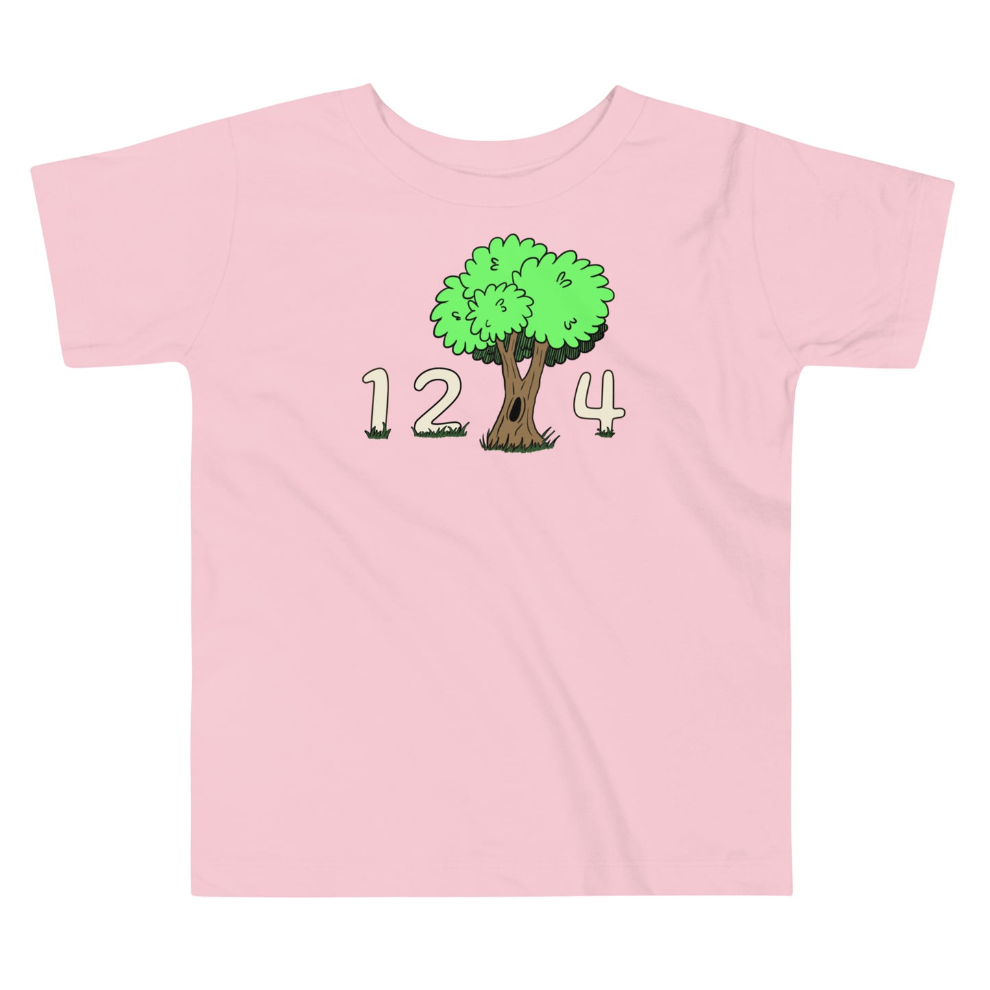 1 2 Tree 4 Toddler Tree Shirt