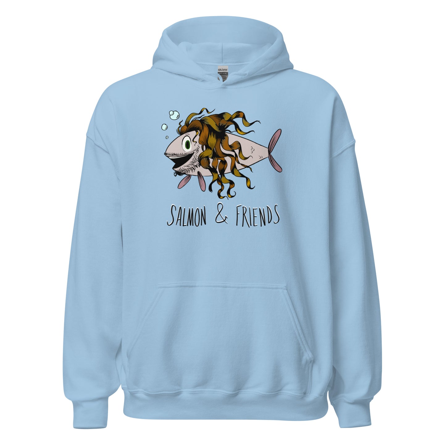 Salmon and Friends Unisex Hoodie