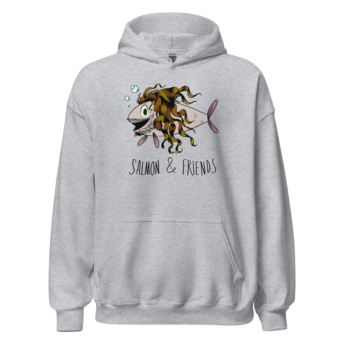 Salmon and Friends Unisex Hoodie