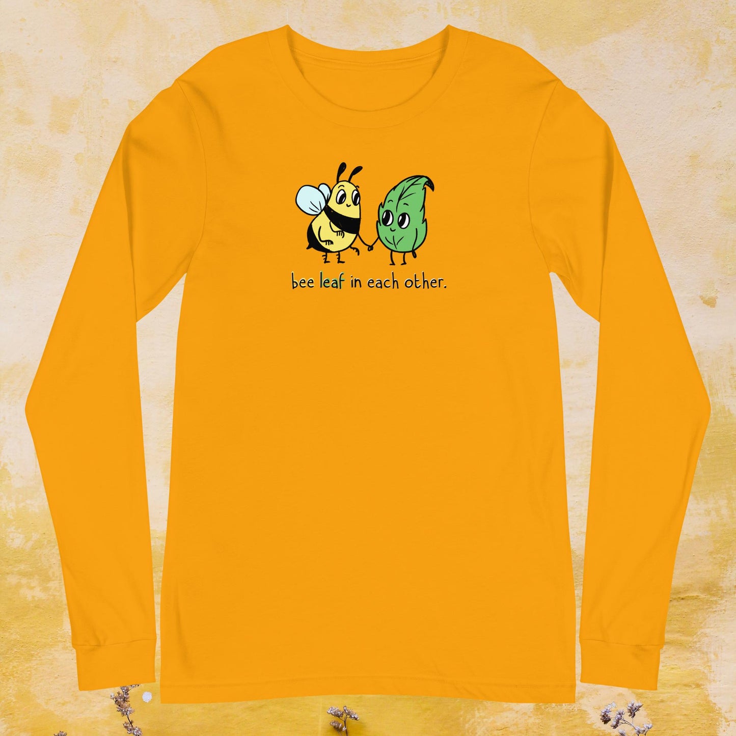 Bee Leaf Unisex Long Sleeve