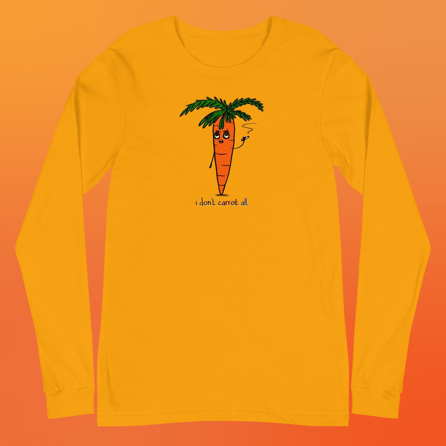 Carrot Unisex Long Sleeve