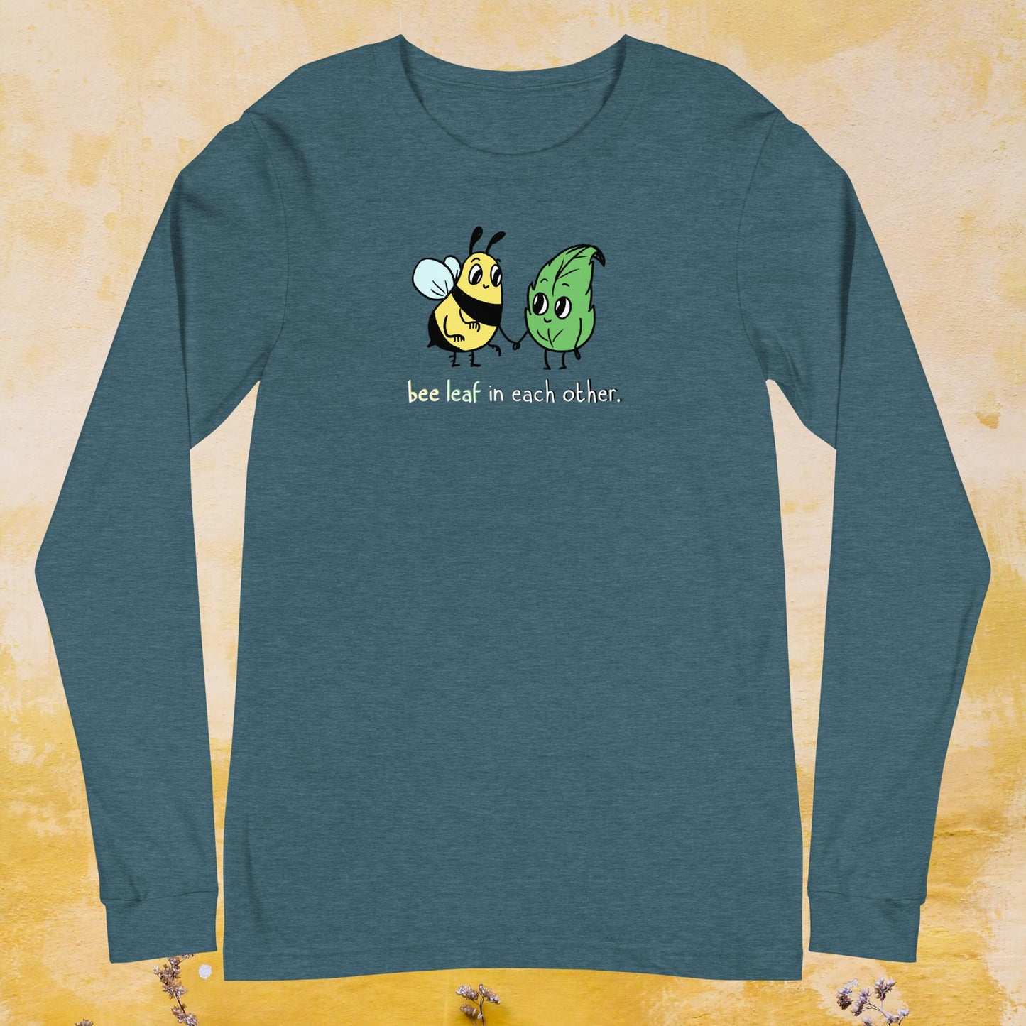 Bee Leaf Unisex Long Sleeve