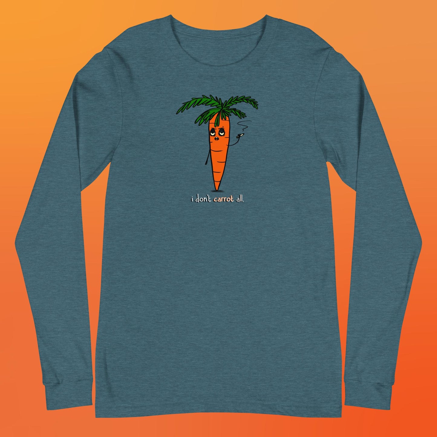 Carrot Unisex Long Sleeve