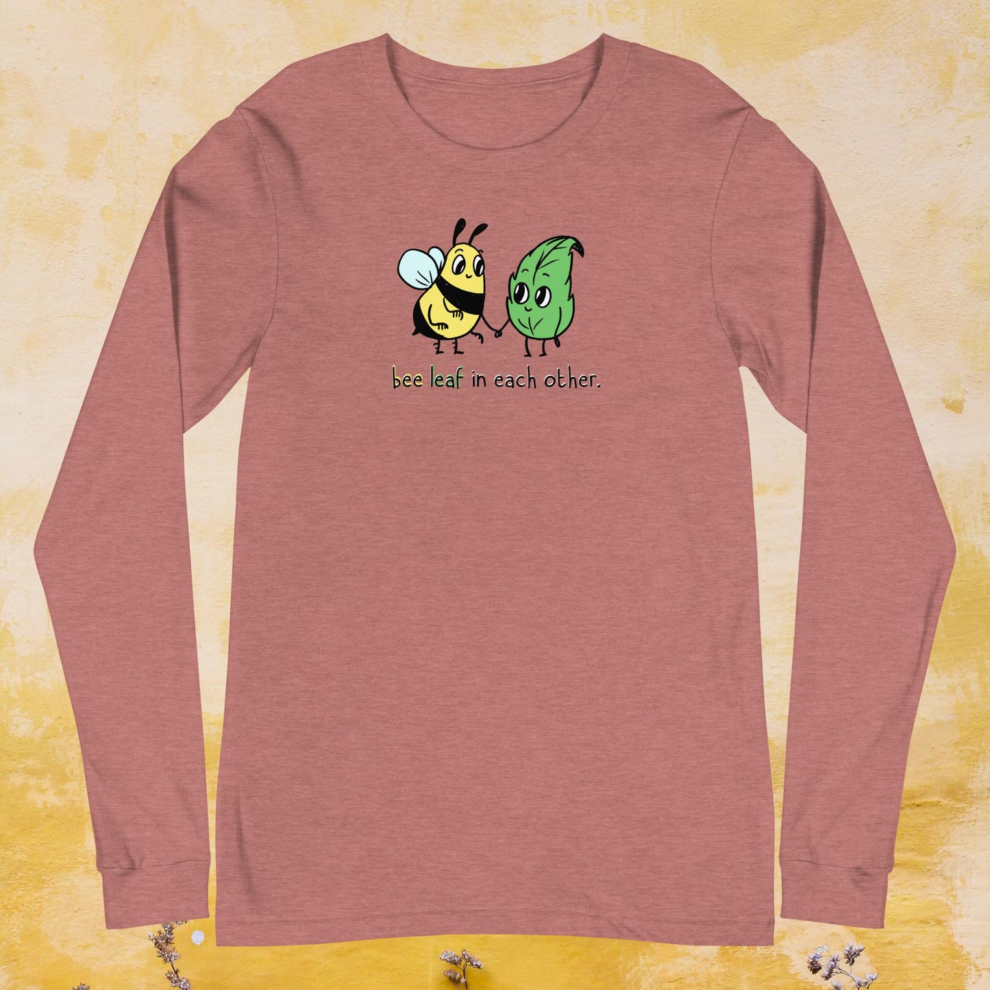 Bee Leaf Unisex Long Sleeve