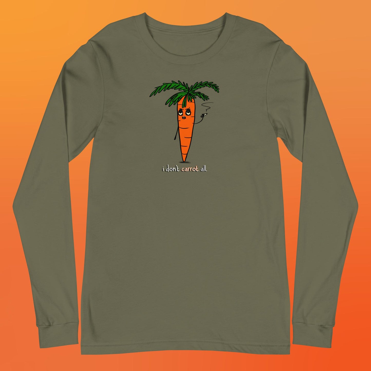 Carrot Unisex Long Sleeve