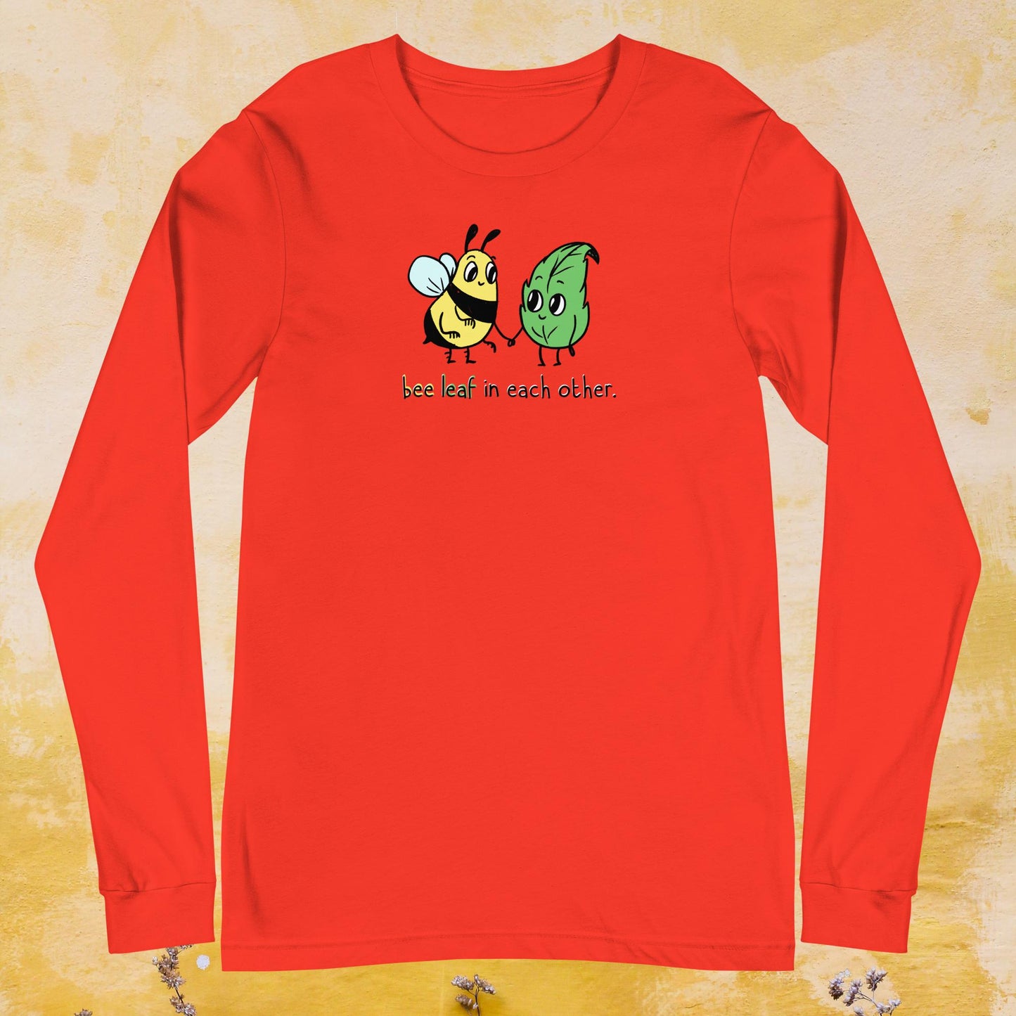 Bee Leaf Unisex Long Sleeve