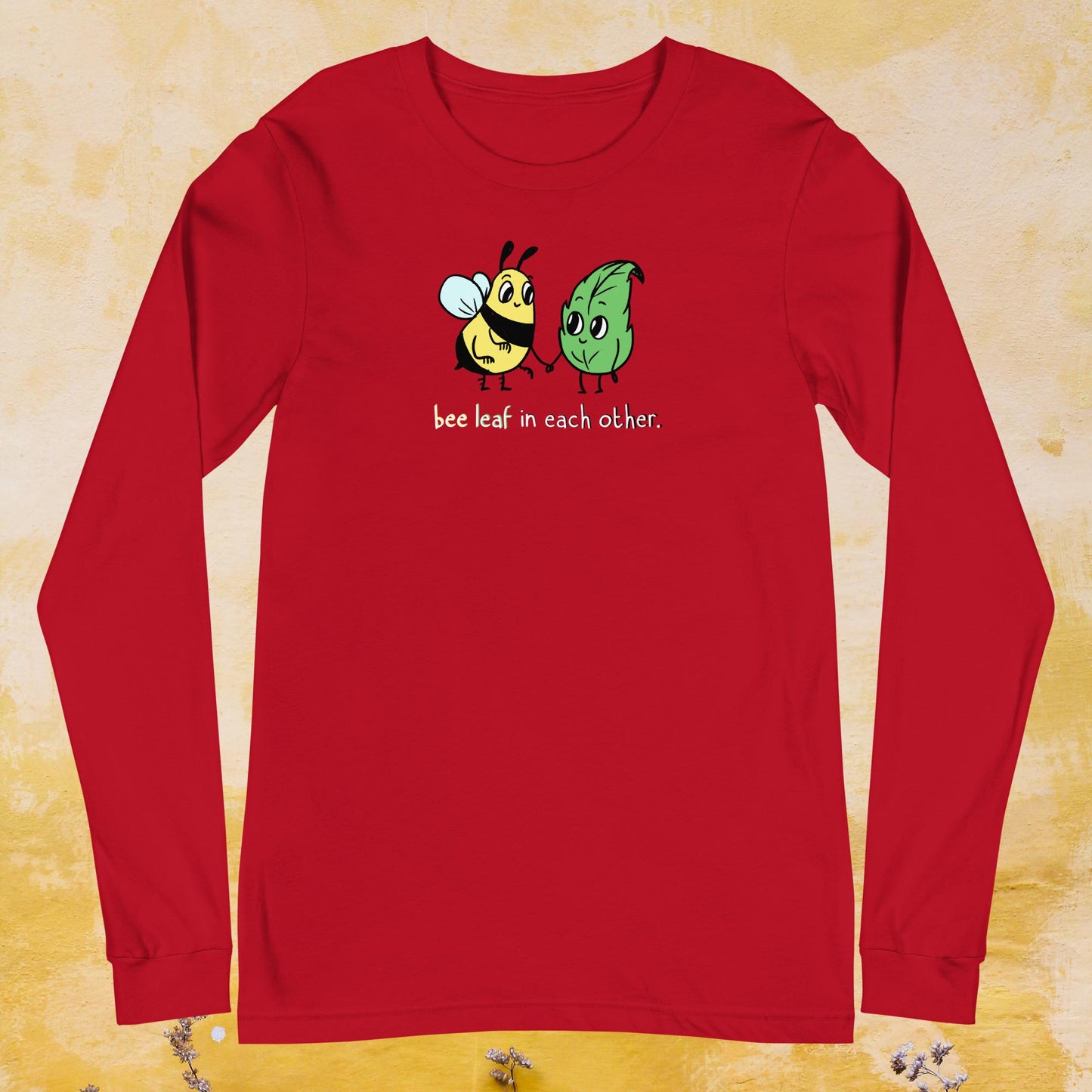 Bee Leaf Unisex Long Sleeve