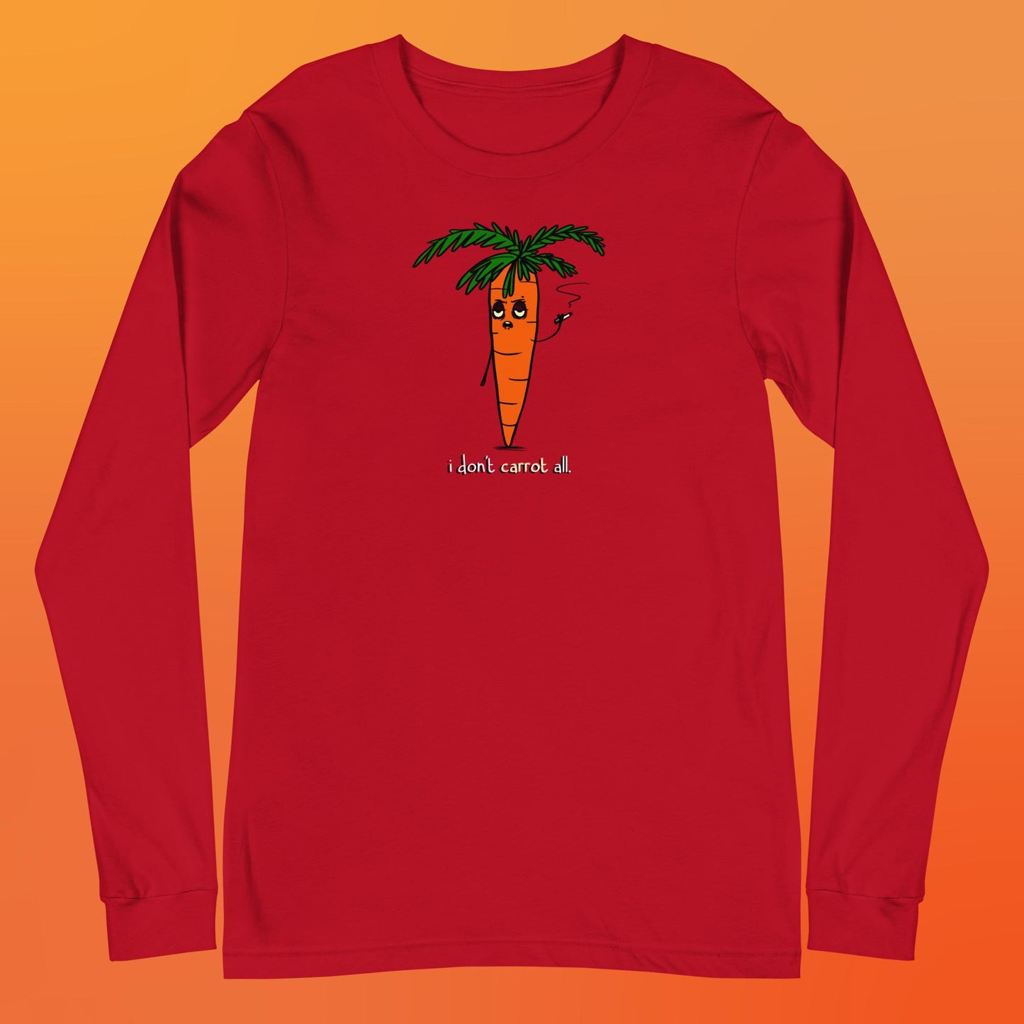 Carrot Unisex Long Sleeve