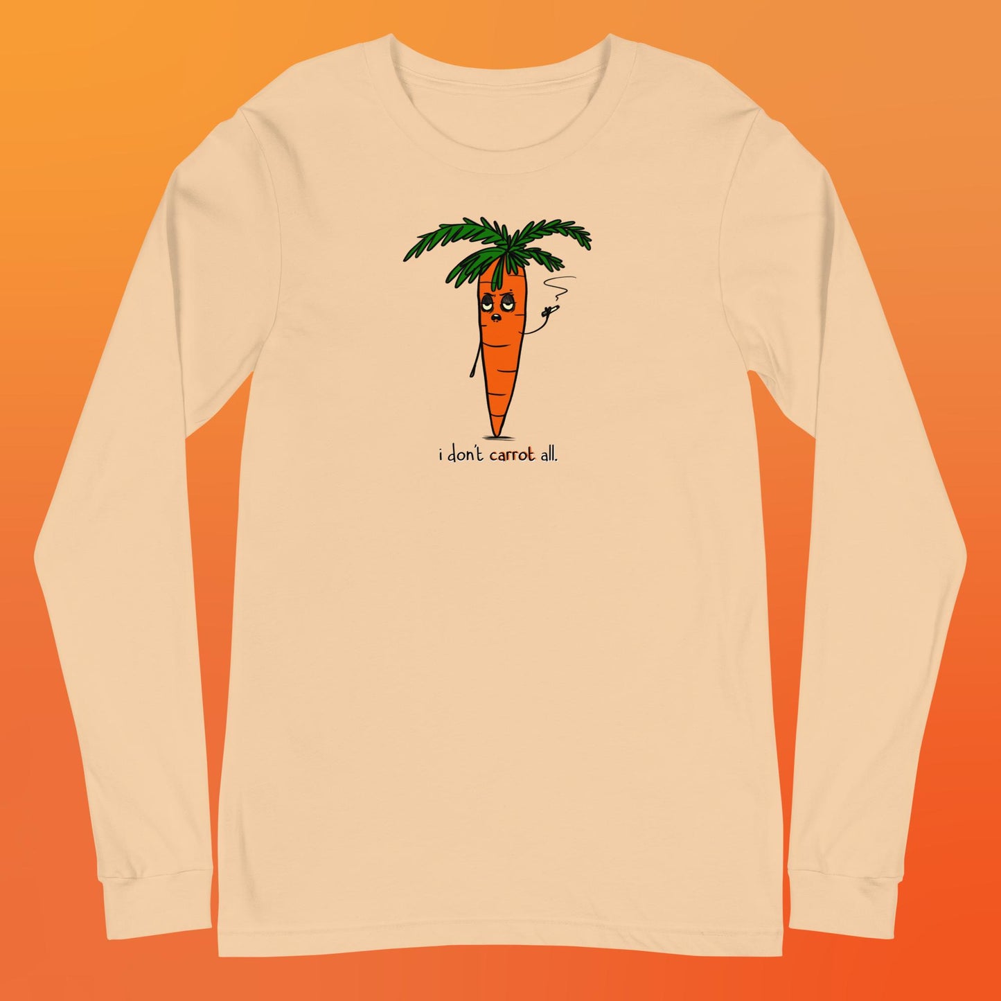 Carrot Unisex Long Sleeve
