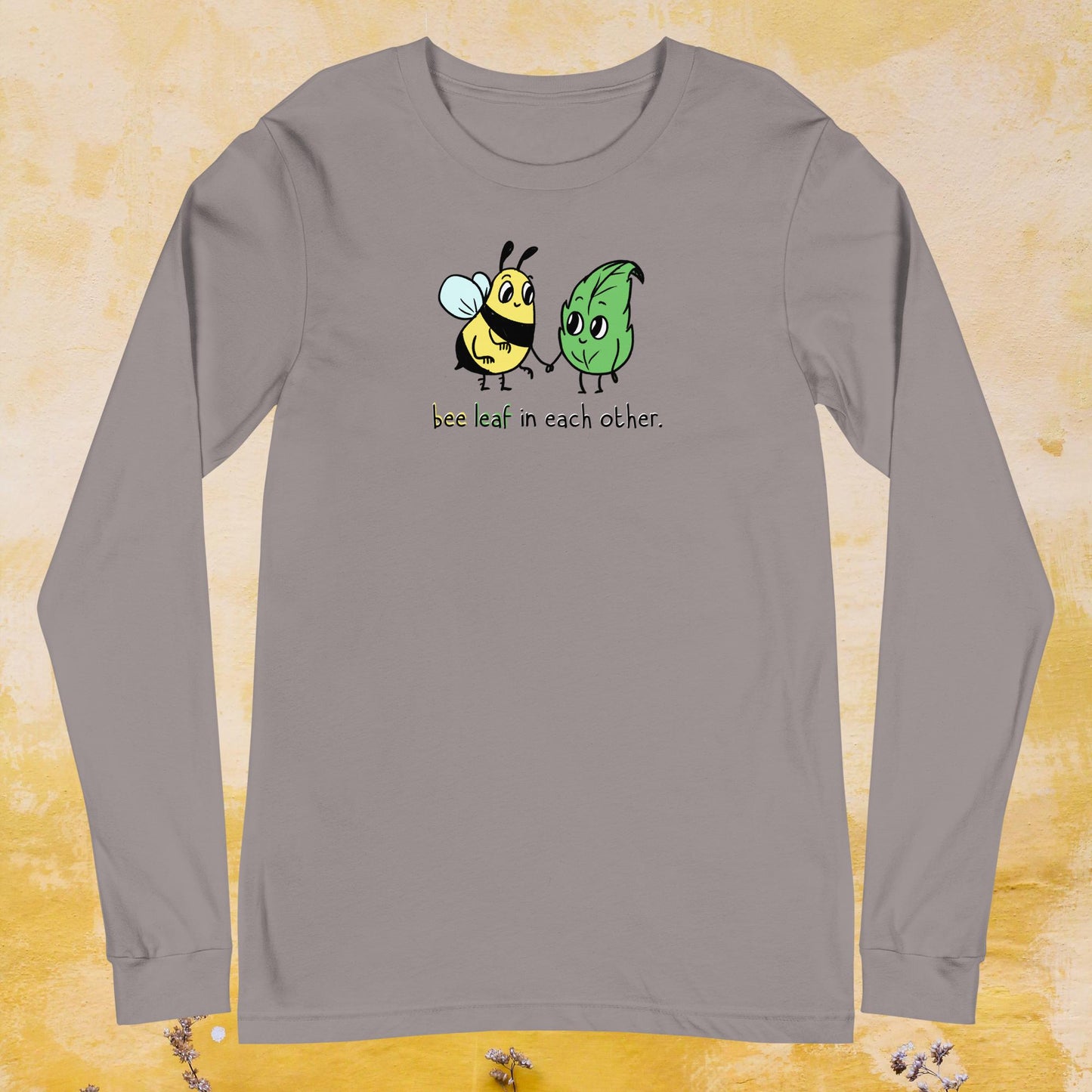 Bee Leaf Unisex Long Sleeve