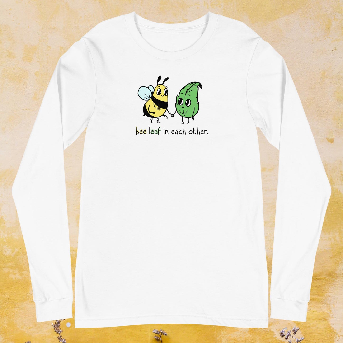 Bee Leaf Unisex Long Sleeve