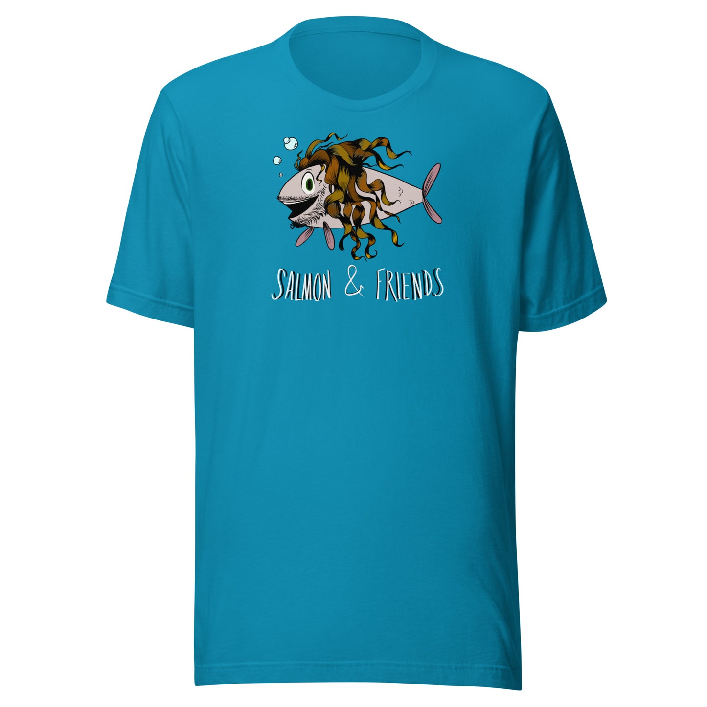 Salmon & Friends Logo (color) Unisex t-shirt