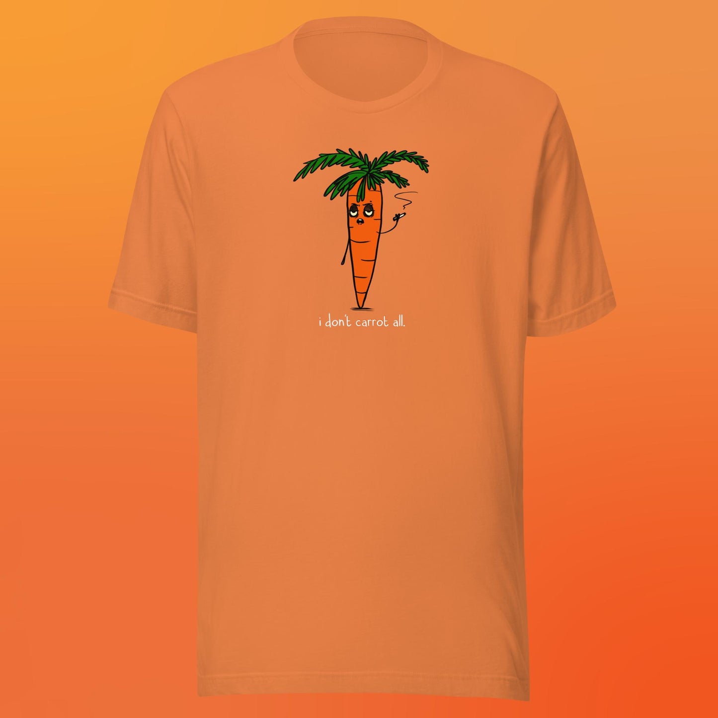 Carrot (color) Unisex t-shirt