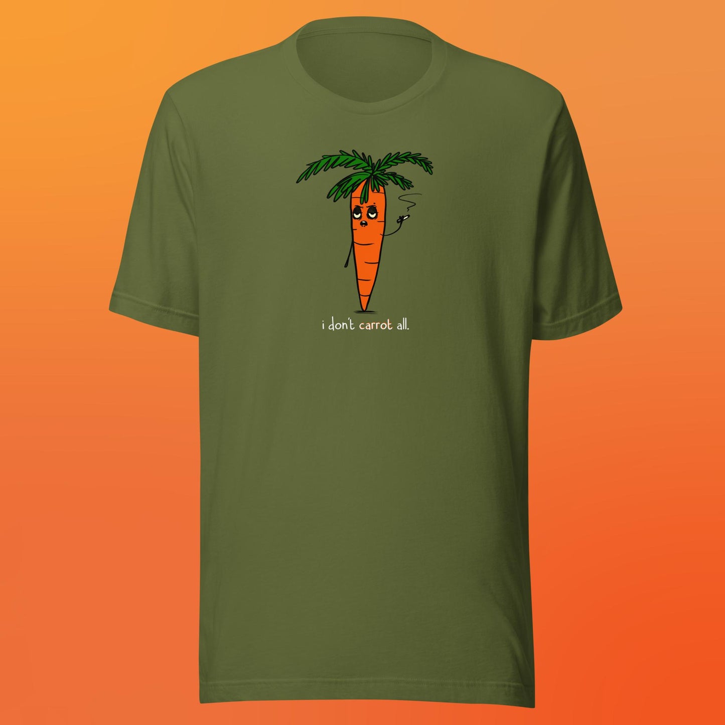 Carrot (color) Unisex t-shirt