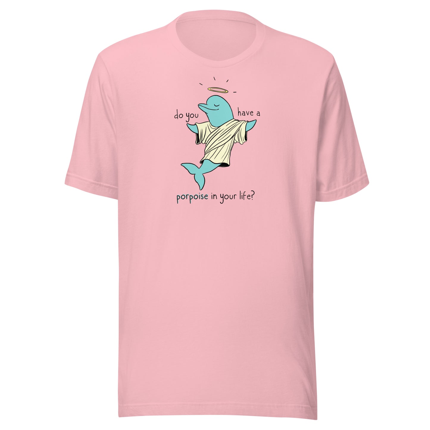 Porpoise Color Unisex t-shirt