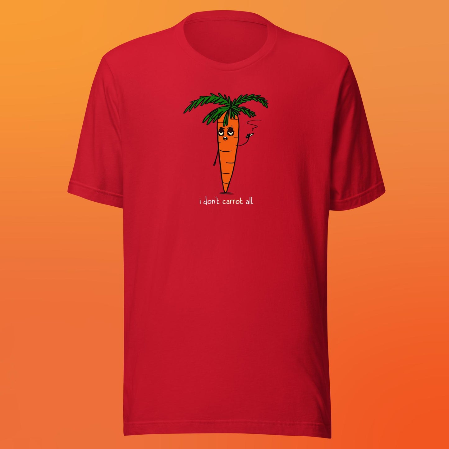 Carrot (color) Unisex t-shirt