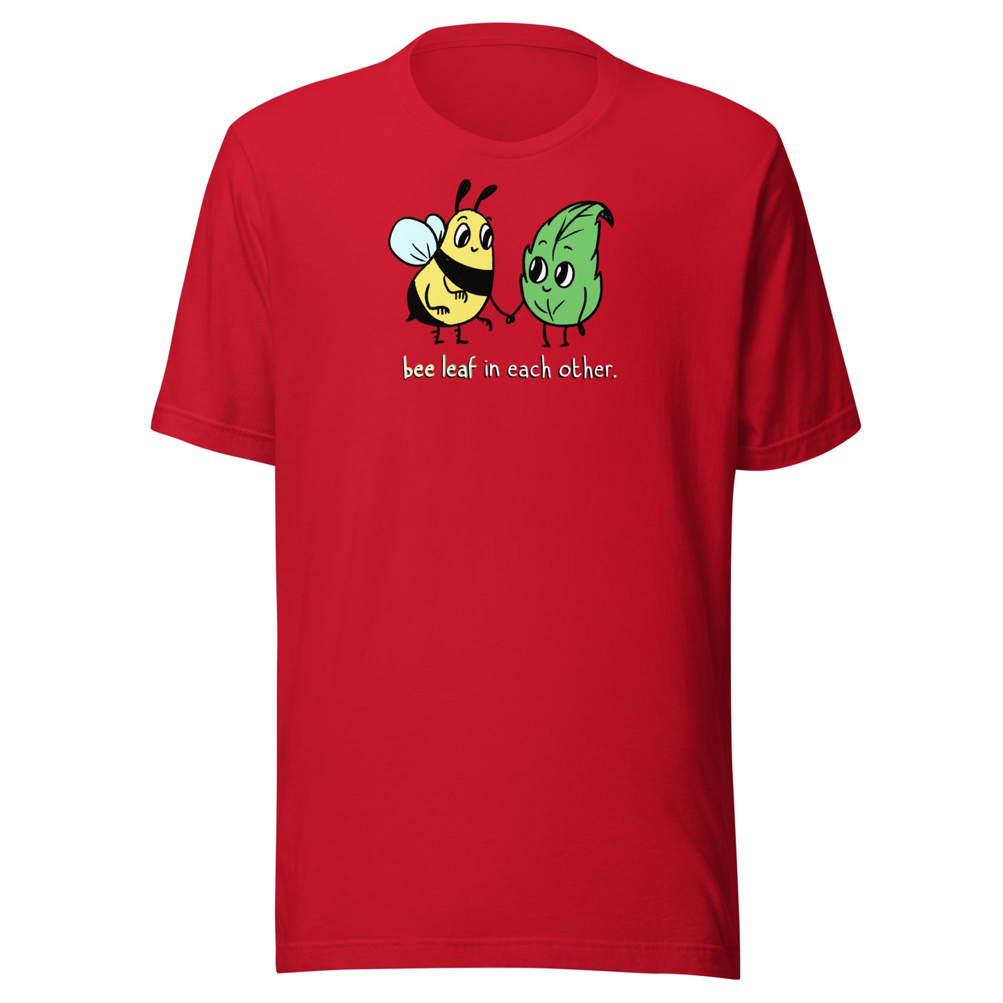 Bee Leaf Unisex t-shirt