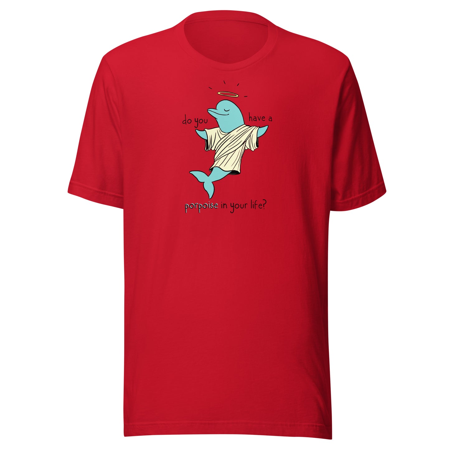Porpoise Color Unisex t-shirt