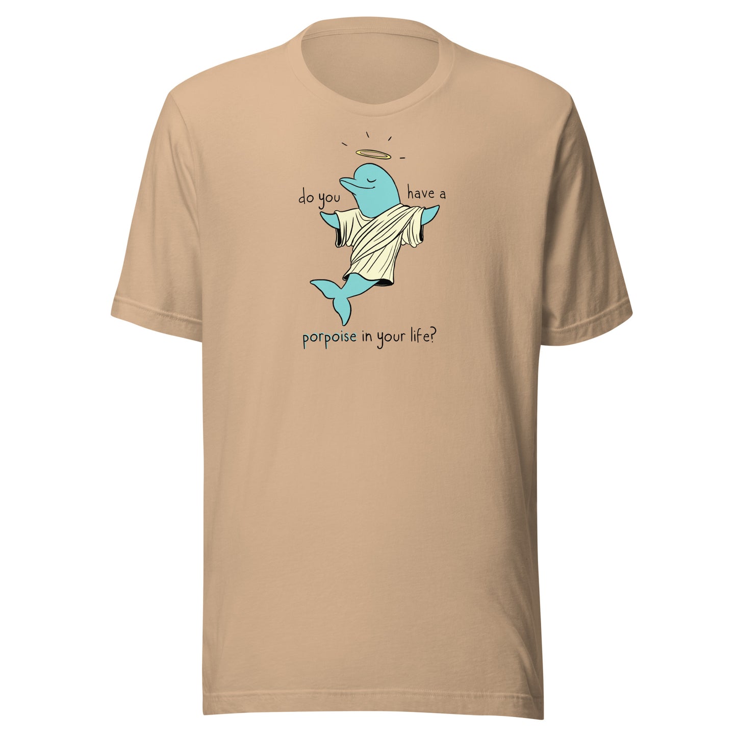 Porpoise Color Unisex t-shirt