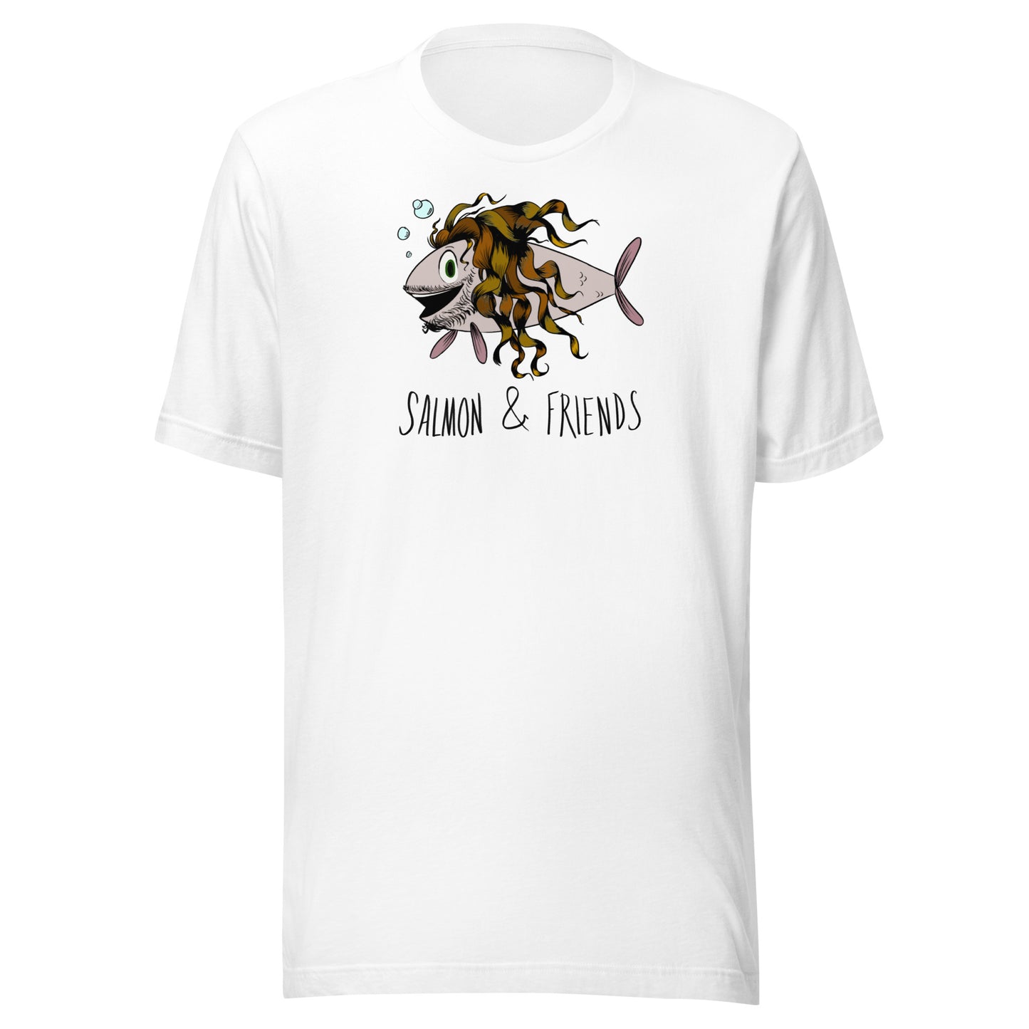 Salmon & Friends Logo (color) Unisex t-shirt