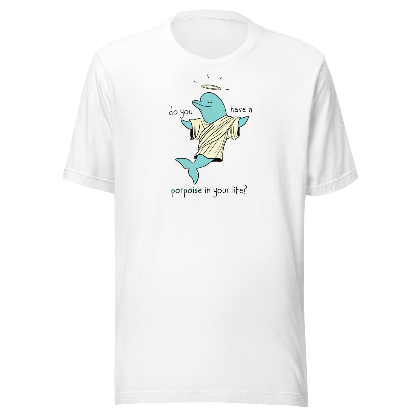 Porpoise Color Unisex t-shirt