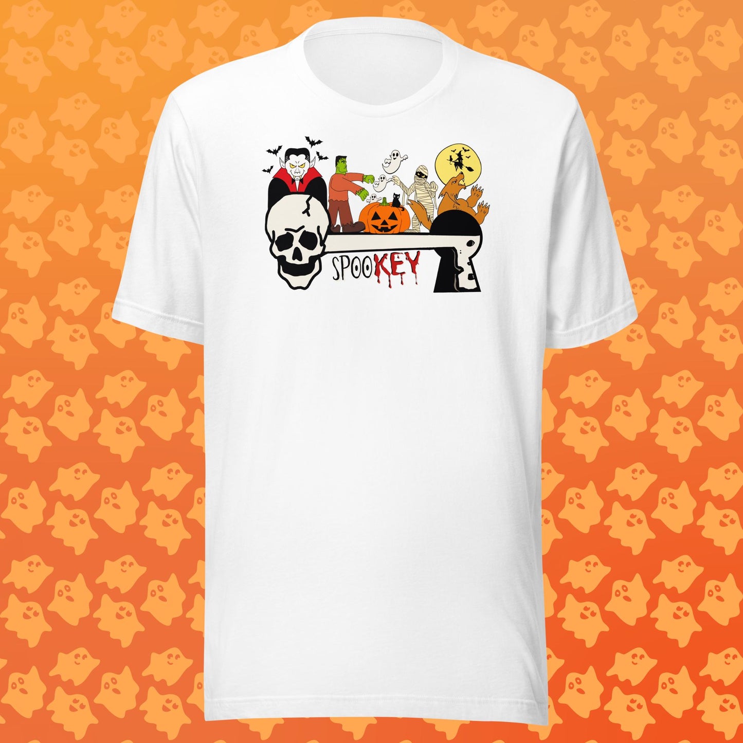 Spookey Halloween Unisex t-shirt