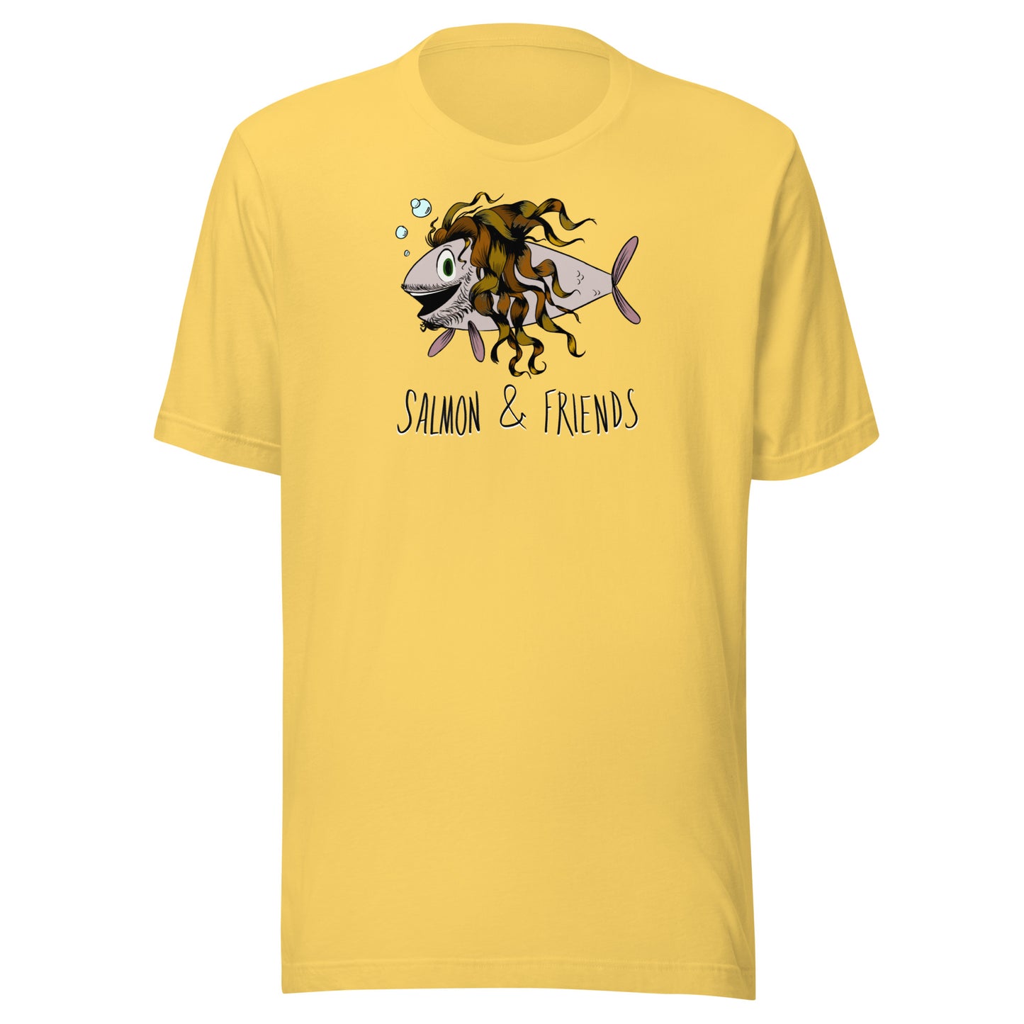 Salmon & Friends Logo (color) Unisex t-shirt