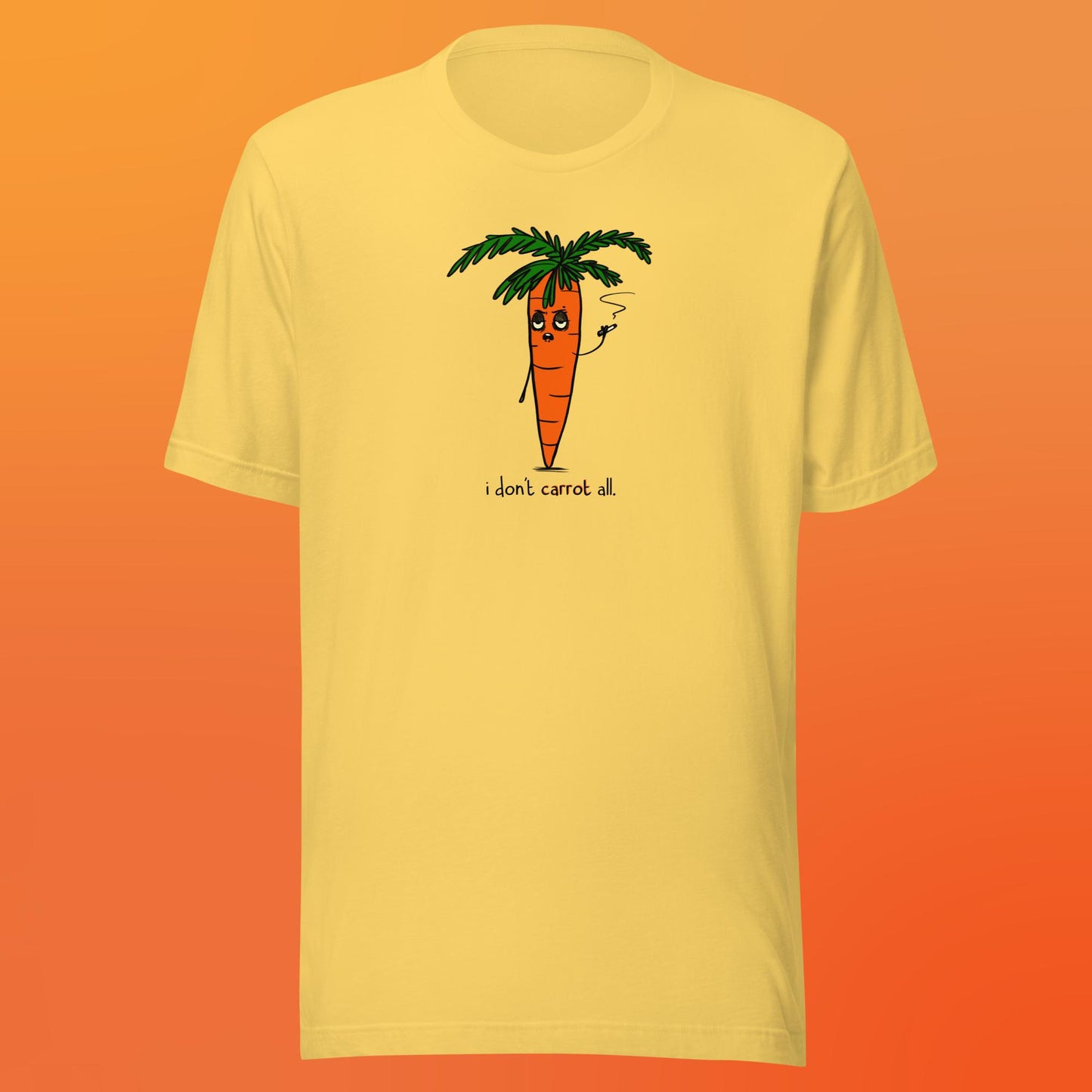 Carrot (color) Unisex t-shirt